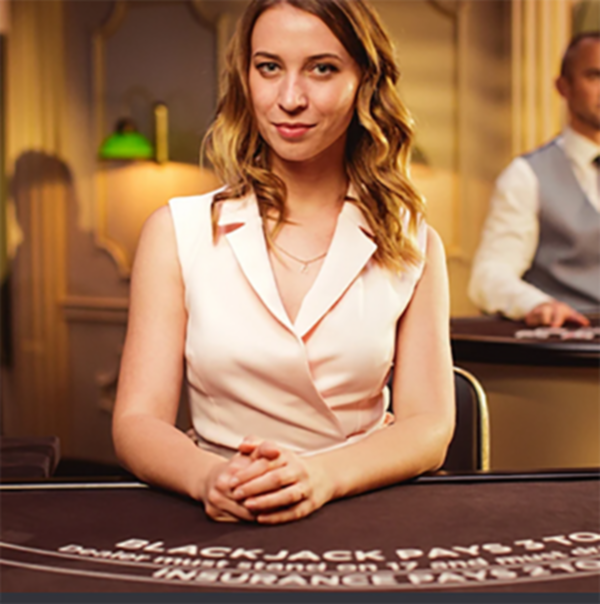 CasinoEuro live dealer Blackjack table