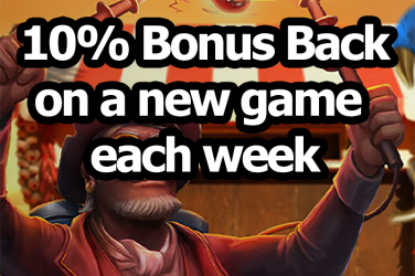 10% Bonus Back up to €100 Betsson Casino