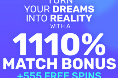 1110% Match Bonus + 550 Free Spins Dreamscasino.com