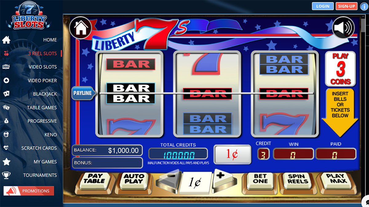 Libert Slots Casino Slots Screenshot