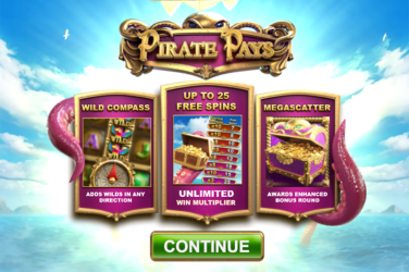 Pirate Pays Megaways (BTG) Slot Review & Bonus