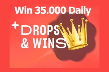 35000 EUR in Daily Prize Drops every day!