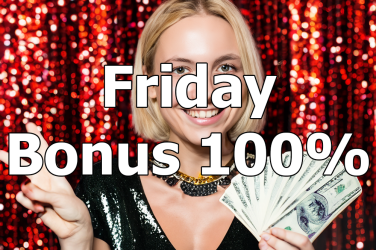 100% Friday casino bonus code promotion rubyslots