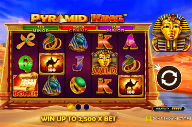 Pyramid King Free Play Demo & Review & Free Spins
