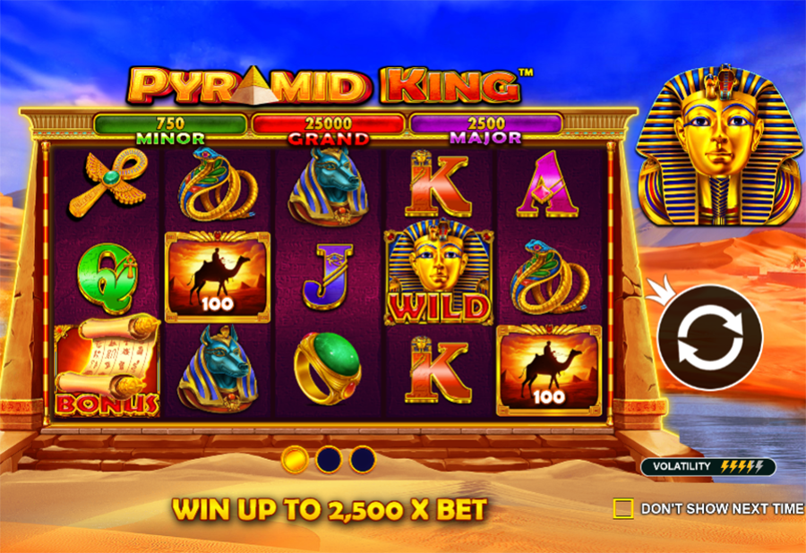 Pyramid King Review Free Spins Demo