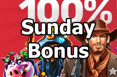 Sunday bonus Slot Madness 100 per cent match bonus
