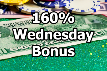 160% Wednesday Bonus Code Rubyslots Casino