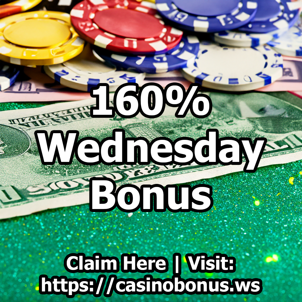 Wednesday casino bonus code Rubyslots