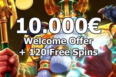 Casino Welcome Offer 10000€ & 120 FS Bonus Code KingsChange