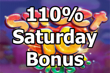 Saturday Bonus Sweet 16 Blast 110% + 30 Free Spins Dreamscasino.com