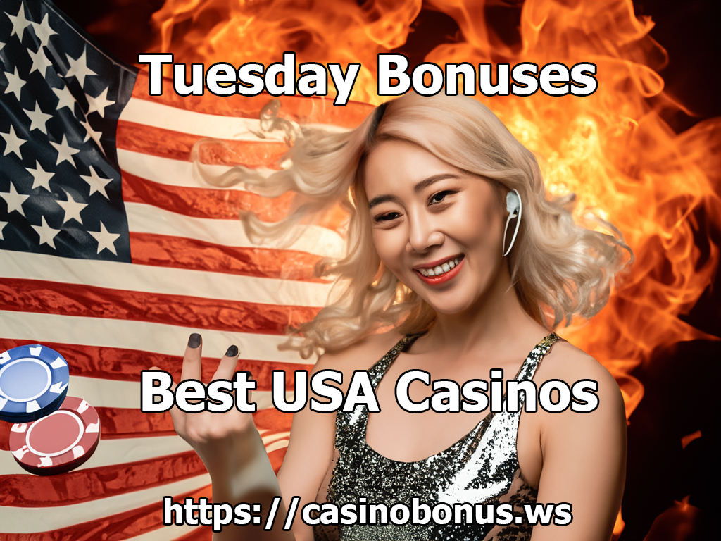 Tuesday Bonuses Best USA Casinos North America Promotions