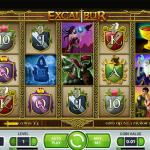 Excalibur slot game screenshot
